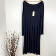 NWT UNIVERSAL STANDARD Form Rib Portrait Midi Dress