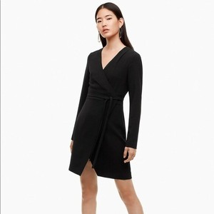 babaton wrap dress