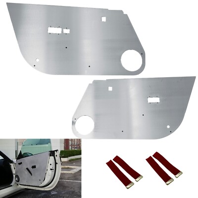 Aluminum Door Cards Panels For 2003-2009 350Z Coupe Z33