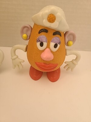 DISNEY Pixar Toy Story Mr & Mrs Potato Head 1999 Hasbro Ceramic