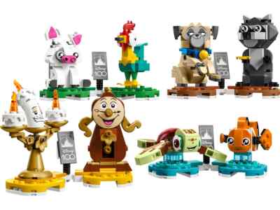Lego Disney 100 43226 Pick Your Duos New Lumiere Cogsworth Nemo Squirt Pua Meeko