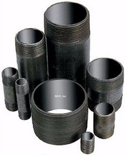 1" x 2-1/2" S/40 A53 Welded Black Steel Pipe Nipple NPT TBE N2060311
