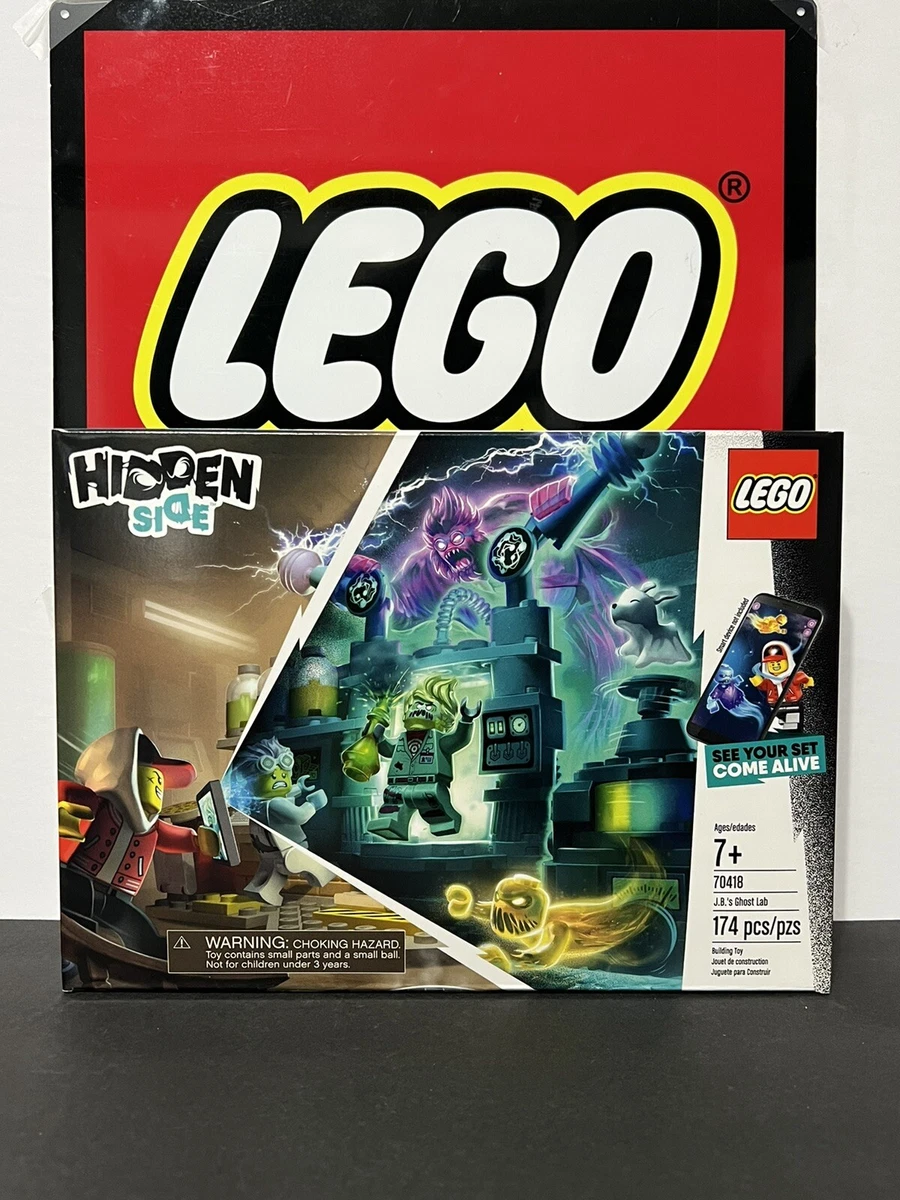 LEGO Hidden Side J.B. s Ghost Lab 70418 Free Interactive App 174 pieces NEW