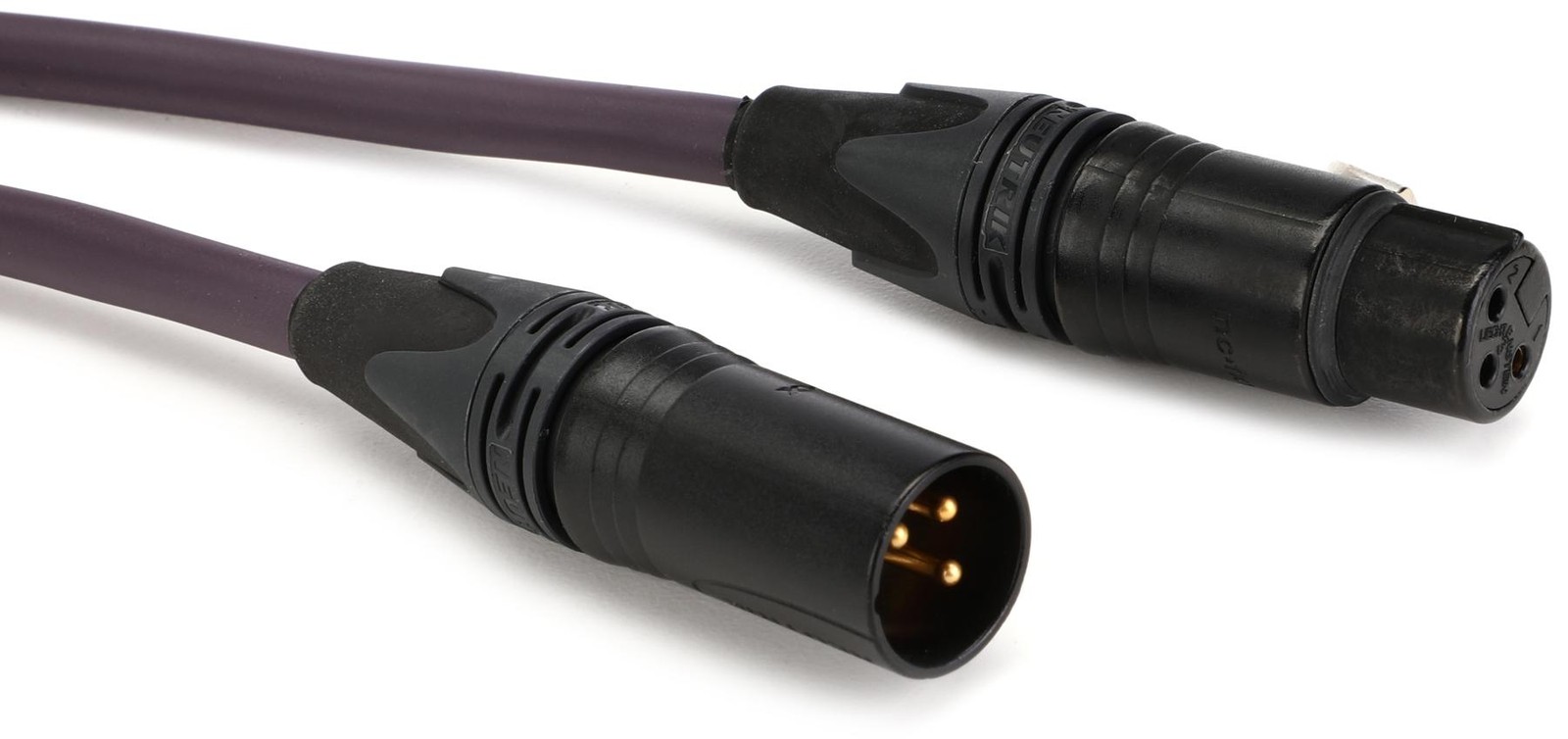 Микрофонный кабель Asterope AST-P06-XLG Pro Studio XLR, 6 футов, бордовый