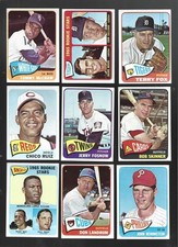 Complete your set 1965 Topps 430-598 EX-Mint or better  New cards added 04-03-26