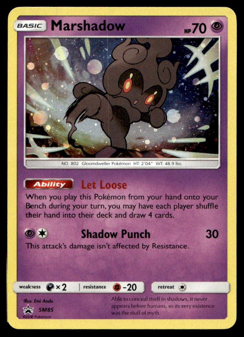 Marshadow Promo SM85 Pokemon TCG
