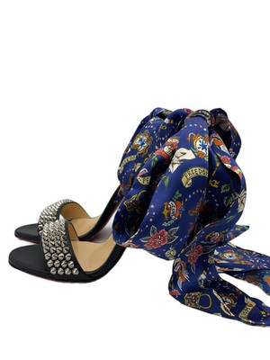 Christian Louboutin Sandale Du Desert Spikes Heel Pumps Sandale EU:36,5 US:6,5