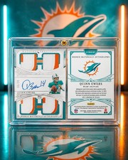2025 Panini National Treasures Rookie Materials Autographs Quad Quinn Ewers 6/99