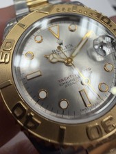 ROLEX YACHT - MASTER 68623 1997 TWO TONE 18 KARAT & STAINLESS STEEL WATCH 35MM 18