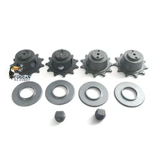 US Stock Henglong 1/16 US M1A2 Abrams RC Tank Metal Sprocket Driving Wheels 3918