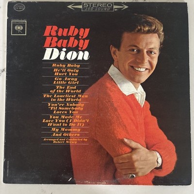 Dion - Ruby Baby Original Vinyl Album (G)
