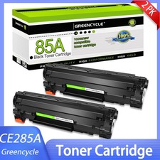 GREENCYCLE 2PK CE285A 85A Toner Cartridge For HP LaserJet P1102 P1102w M1212nf