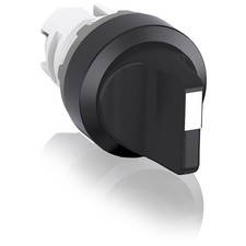 1PC ABB M3SS1-10B Switch, Selector, 3 Pos, 45 Deg, Black Plastic Bezel, Short H