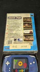 Jurassic Park (Sega CD, 1993) CIB COMPLETE IN BOX