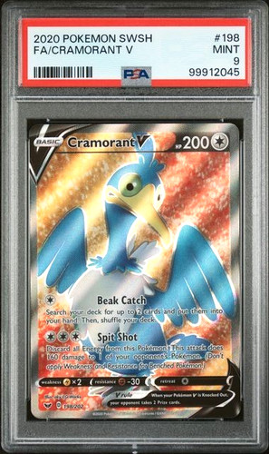 Cramorant V graded PSA 9 for sale on eBay