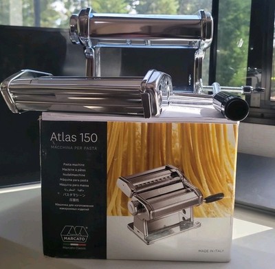Marcato Atlas 150 Classic Pasta Machine Open Box Made In Italy 