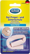 Scholl Gel Finger - und Zehenschutz für Druckstellen - mit Gelactiv Technologe 