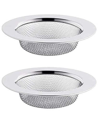 Stainless Steel Bathroom Shower Hair Filter Catcher Drain  Assorted sizes 