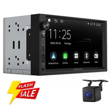 Eonon X3 7" QLED Touch Screen 2 DIN Car Stereo Radio Android Auto CarPlay GPS BT