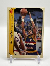 1986-87 Fleer - Stickers Alex English #4