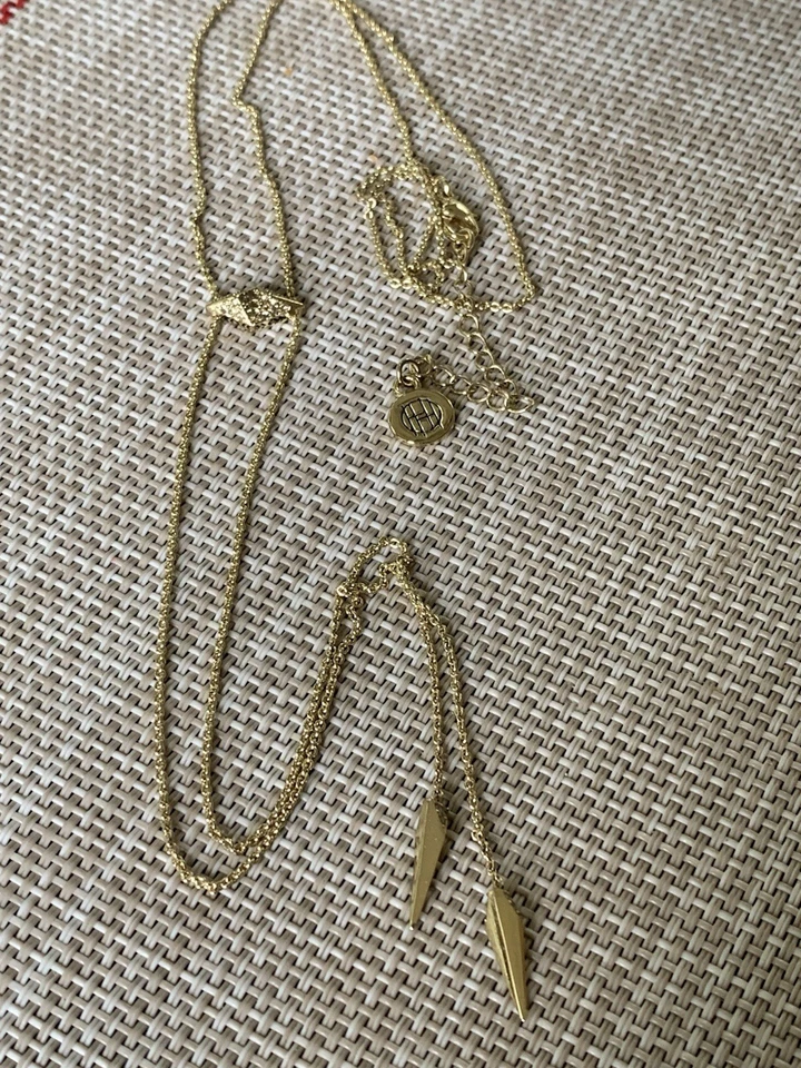 Collar Dagas Estrás Estilo Bolo Edad/Antigüedad House of Harlow Dorado Pl. Foto 2 de 4