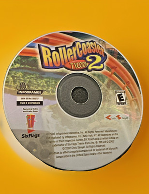 RollerCoaster Tycoon 2 - PC - 2002 - Disc Only - Untested