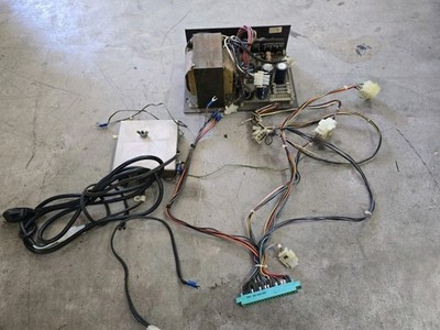 Sega Gremlin Frogger Arcade Power Supply, Wiring Harness, Etc.