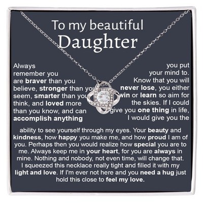 Luxury Love 15.7mm x 6mm (pendant), 45.72cm - 55.88cm (chain), Background #7 