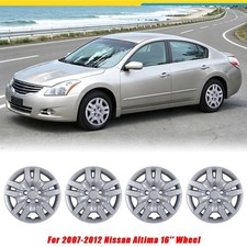 Set Of 4 16 Lacquer Hubcap Pp Wheel Covers For 2007-2012 Nissan Altima