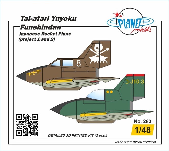 Planet Models 129-PLT283 - 1/48 Tai-Atari Yuyoku Funshindan Japanese Rocket Plan