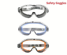 Industrial Grade Safety Goggles Anti Fog Clear Lens Lab Goggles PPE Wear