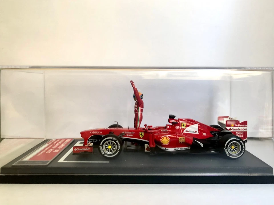 F1 1/43 Tameo TMB014 Factory Built Ferrari F138 N°3 F.Alonso 1st Chinese GP 2013 - Immagine 2 di 4