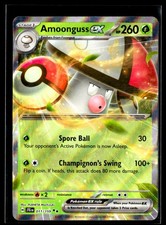 2025 TCG Pokémon 011 Amoonguss ex 011/159 Holo Journey Together