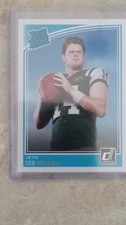 2018 Panini Donruss Rated Rookie Sam Darnold #301 New York Jets Football Card. rookie card picture