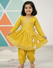 Traditional wear kurti for Girls / Beautiful Stylish Girls Rayon Kurti Dress