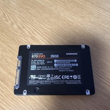 Samsung 870 EVO 250GB SSD interne 2,5" SATA III
