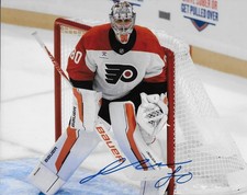 Signed Dan Vladar Philadelphia Flyers Autographed 8x10 Photo #1 Original