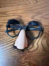 Paper Magic Group Disguise Glasses Nose Mustache Fuzzy Eyebrows Gag Gift Novelty