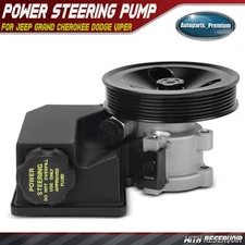Power Steering Pump w/ Reservoir & Pulley for Jeep Grand Cherokee WJ Dodge Viper