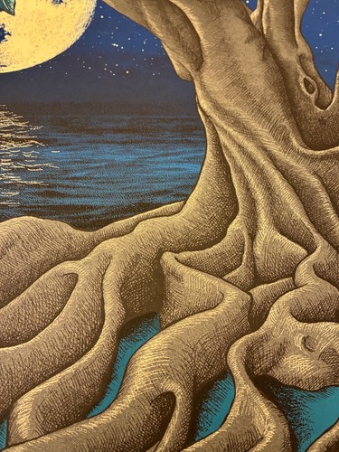 Affiche My Morning Jacket Santa Barbara 2021 Mishka Westell Pearl Jam Emek Lucero - Photo 4/8