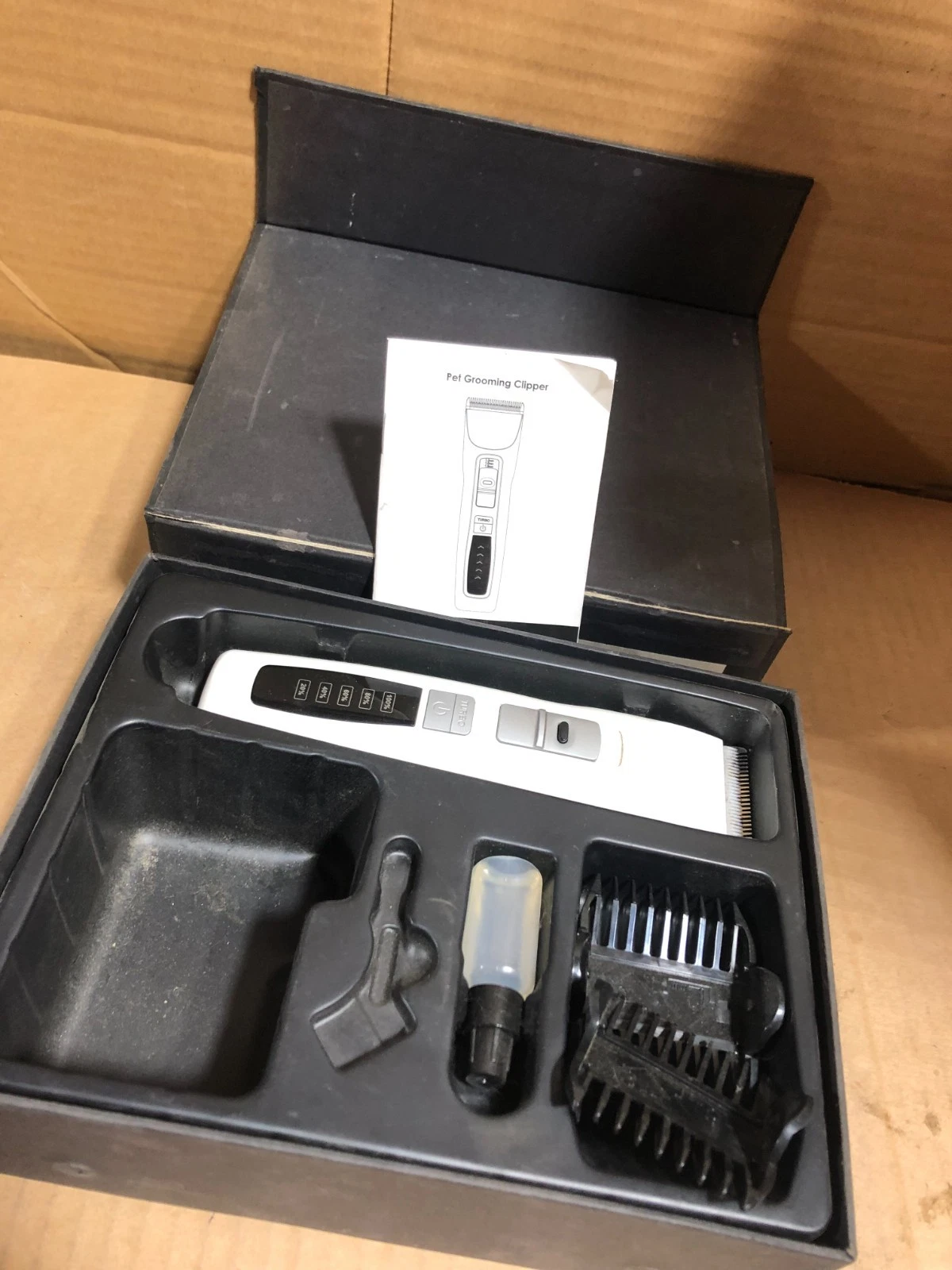 Bousnic Dog Clippers Professional 2-Speed Cordless Rechargeable Pet Grooming