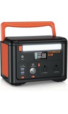 Portable Power Station 600W 1200W Surge , 299Wh Camping Power Station with 2 AC