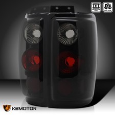 Blacksmoke Fits 1997-2002 Ford Expedition Rear Brake Lamps Tail Lights Pair Lr