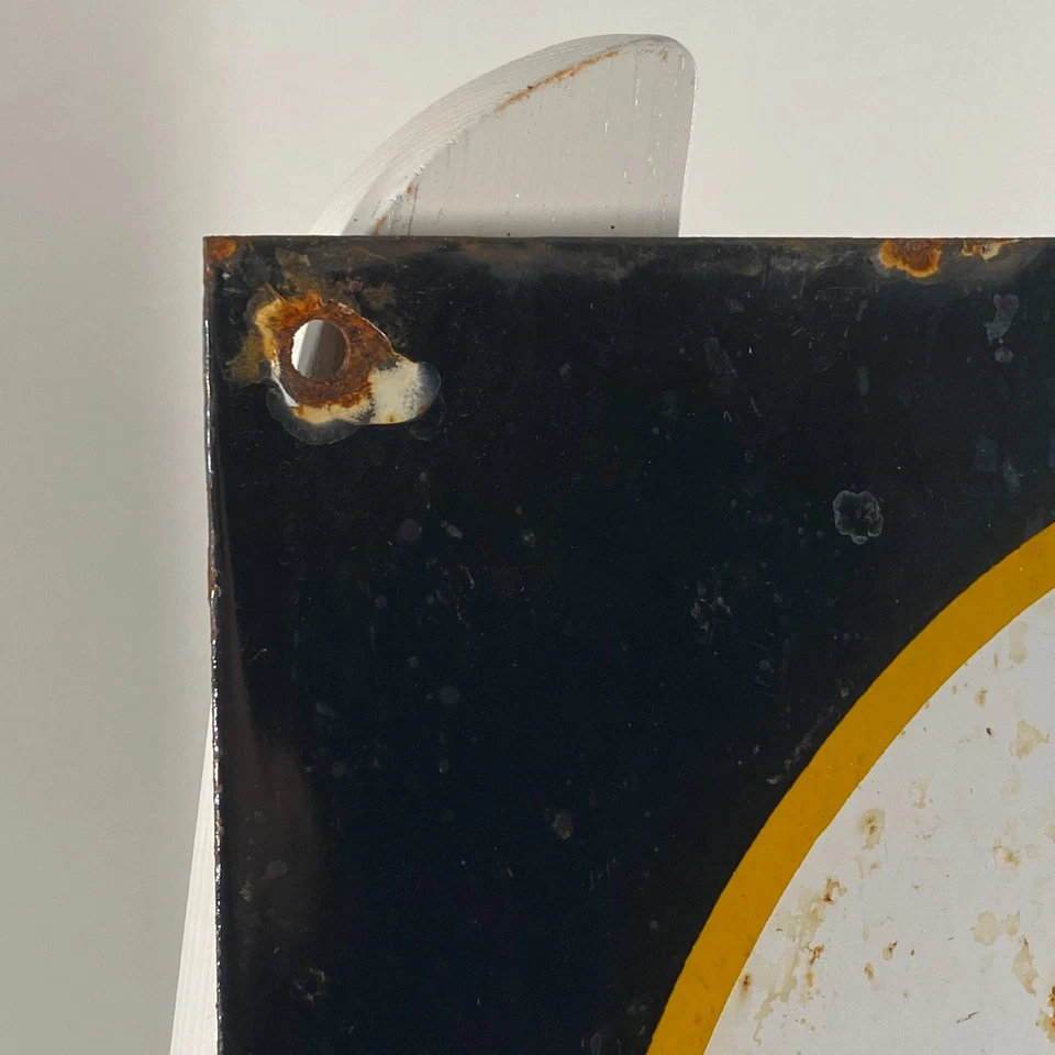 Эмалированная вывеска Opel — 40x30 см (15,7x11,8 дюйма) — винтажное настенное украшение для гаража - Изображение 2 из 4