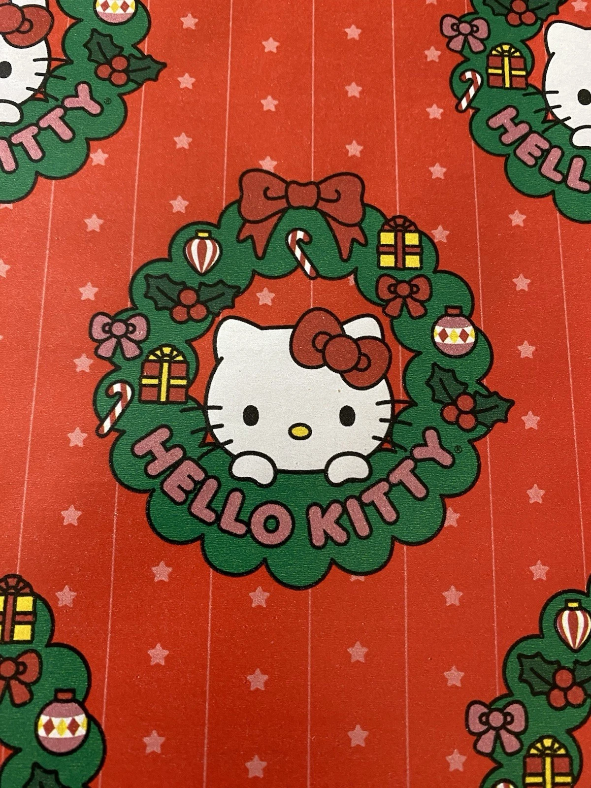 HELLO KITTY  Christmas Wrapping Paper