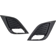 Fog Light Trim Set For 2010-2011 Mazda 3 Left Right Primed Plastic 2pc Fog Light Trim Set For 2010-2011 Mazda 3 Left Right Primed Plastic 2pc