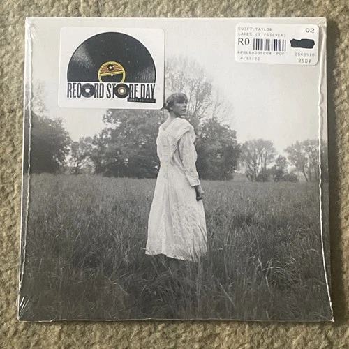 Taylor Swift The Lakes 7” Vinyl Record RSD 2022 Brand New Sealed Limited