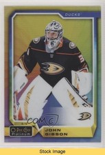 2018-19 O-Pee-Chee Platinum Rainbow Color Wheel John Gibson #38 READ 01ks