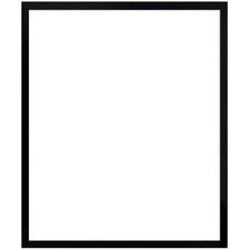 Picture Frame 14x17, Polished Plexiglass, Thin Border, Wall Art, Black