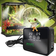Reptile Fogger Automatic Reptile Mister Fogger for Terrarium, Timed Terrarium...